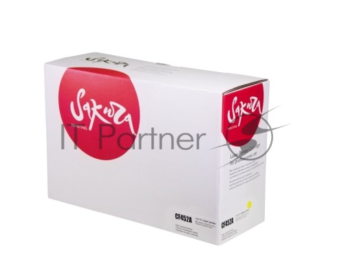 Картридж Sakura CF452A для HP, желтый, 10500 к.
