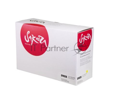 Картридж Sakura CF452A для HP, желтый, 10500 к.