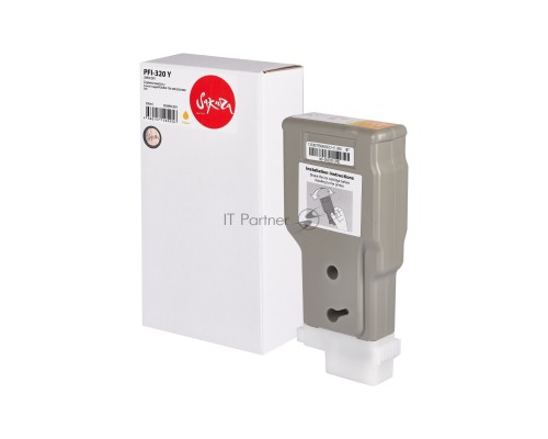 Струйный картридж Sakura 2893C001 ( PFI-320 Y) для Canon, желтый, 300 мл.