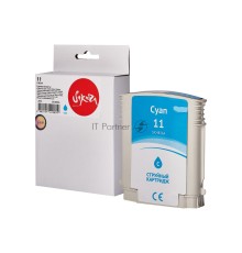 Струйный картридж Sakura C4836A (№11 Cyan) для HP, голубой, 29 мл., 2350 к.