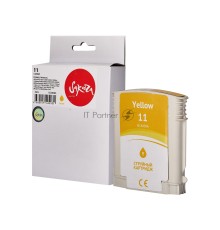 Струйный картридж Sakura C4838A (№11 Yellow) для HP, желтый, 29 мл., 2550 к.