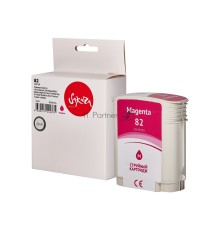Струйный картридж Sakura C4912A (№82 Magenta) для HP, пурпурный, 72 мл.