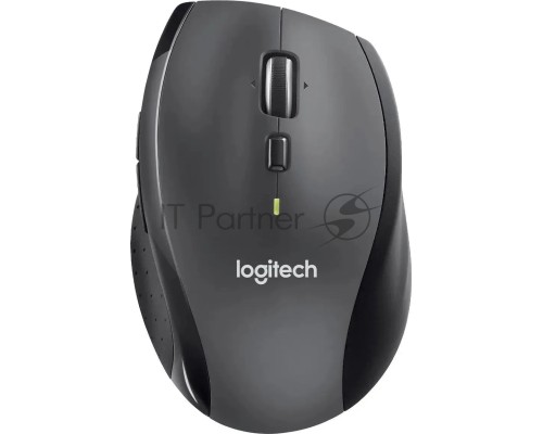 Мышь беспроводная Logitech M705 серый/черный, 1000 dpi, радиоканал, USB, кнопки - 6