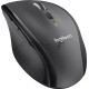 Мышь беспроводная Logitech M705 серый/черный, 1000 dpi, радиоканал, USB, кнопки - 6