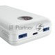 Внешний аккумулятор CANYON  PB-2002 Power bank 20000mAh Li-poly battery, Input Type-C 5V3A,9V2A,18W  , Output Type-C：5V3A,9V2.2A,12V1.5A,20W, Output USBA1/USBA2：5V3A,5V/4.5A,4.5V/5A,9V2A,12V1.5A,22.5W147.5*69*28.6mm, 0.437g , cable  Type C, white