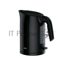 Чайник Braun WK3100BK черный/серый