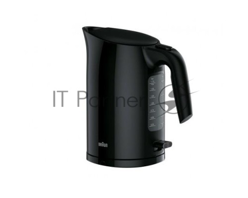 Чайник Braun WK3100BK черный/серый
