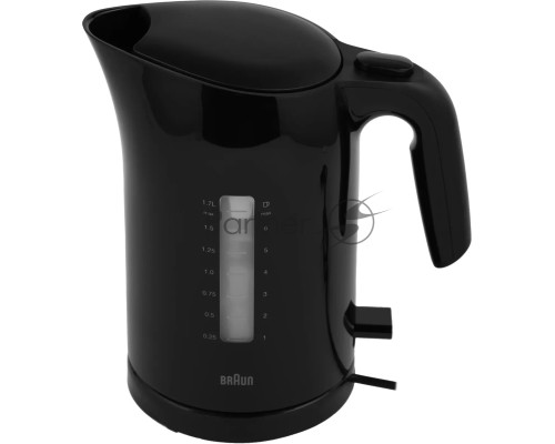 Чайник Braun WK3100BK черный/серый
