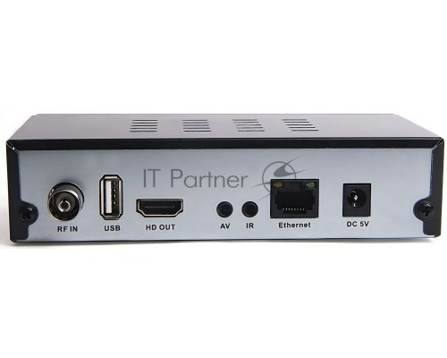 Ресивер эфирный цифровой DVB-T2/C HD HD-350 металл, дисплей DOLBY DIGITAL, HEVC Сигнал Electronics