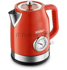 Чайник электрический Kitfort КТ-6147-3 красный