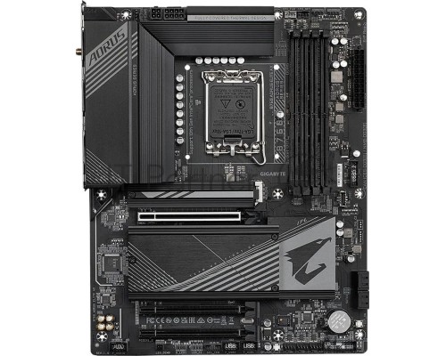 Материнская плата Gigabyte B760 AORUS ELITE AX Soc-1700 Intel B760 4xDDR5 ATX AC`97 8ch(7.1) 2.5Gg RAID+HDMI+DP
