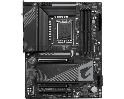 Материнская плата Gigabyte B760 AORUS ELITE AX Soc-1700 Intel B760 4xDDR5 ATX AC`97 8ch(7.1) 2.5Gg RAID+HDMI+DP