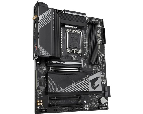 Материнская плата Gigabyte B760 AORUS ELITE AX Soc-1700 Intel B760 4xDDR5 ATX AC`97 8ch(7.1) 2.5Gg RAID+HDMI+DP