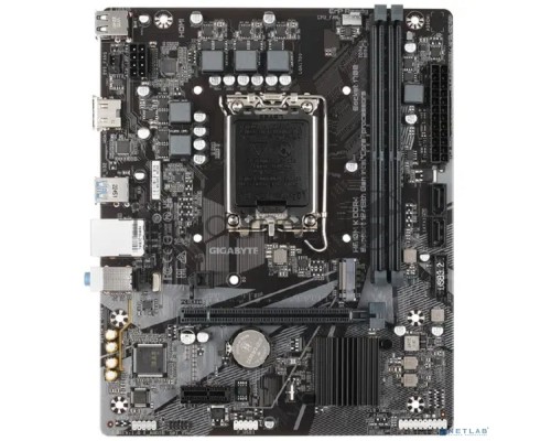 Материнская плата GIGABYTE H610M K DDR4 V2.0, LGA 1700, Intel H610, 2xDDR4, 2xSATA, 1xM.2, 1xPCI-E 4.0 x16, 1xPCI-E x1, 1xHDMI, 1x 1Gb LAN, 2xUSB-A 3.2 Gen 1, 4xUSB-A 2.0, 3x 3.5 мм, 7.1, Micro-ATX