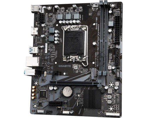 Материнская плата GIGABYTE H610M K DDR4 V2.0, LGA 1700, Intel H610, 2xDDR4, 2xSATA, 1xM.2, 1xPCI-E 4.0 x16, 1xPCI-E x1, 1xHDMI, 1x 1Gb LAN, 2xUSB-A 3.2 Gen 1, 4xUSB-A 2.0, 3x 3.5 мм, 7.1, Micro-ATX