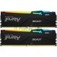 Оперативная память Kingston 16GB DDR5 6000 DIMM FURY Beast RGB EXPO Gaming Memory KF560C36BBEAK2-16 Non-ECC,  CL36 , 1.35V, (Kit of 2) 1RX16 36-38-38  288-pin 16Gbit, RTL