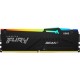 Оперативная память Kingston 16GB DDR5 5200 DIMM FURYRGB  Beast Black XMP Gaming Memory KF552C40BBA-16 Non-ECC, CL40, 1.25V, 1RX8 40-40-40  288-pin 16Gbit, RTL