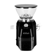Кофемолка Kitfort КТ-791 160Вт сист.помол.:жернова вместим.:200гр черный