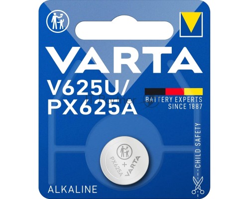 Батарейка Varta ELECTRONICS LR9/625 BL1 Alkaline 1.55V (4626) (1/10/100)