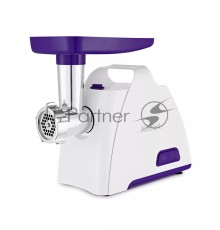 Мясорубка Kitfort КТ-2112-1 1300Вт белый/синий