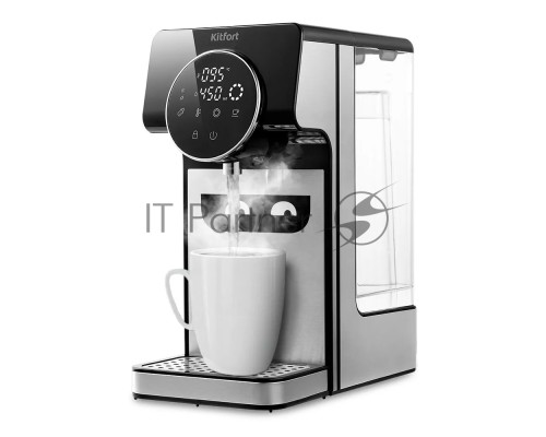 Термопот Kitfort КТ-2510 2.7л. 2600Вт серебристый/черный