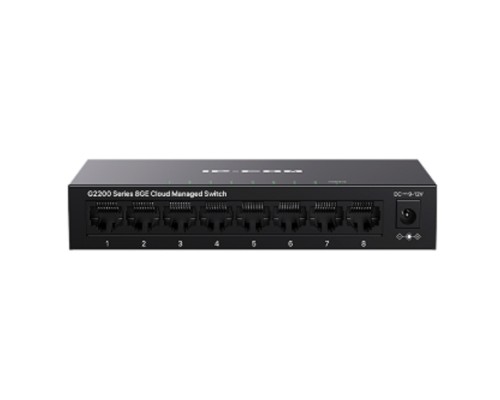 [Сетевое оборудование] IP-COM G2208D WEB Smart  Коммутатор настольный 8-Ports 10/100/1000 Base-T Gigabit Switch