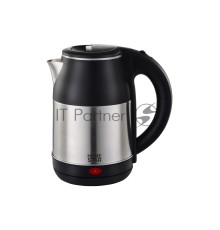 Чайник электрический HOMESTAR HS-1034 1,8л, нержавейка, синий (12)