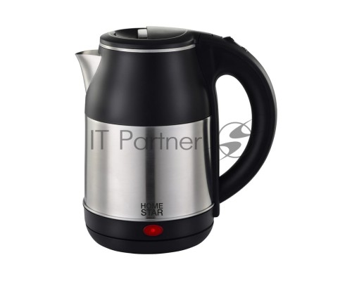 Чайник электрический HOMESTAR HS-1034 1,8л, нержавейка, синий (12)