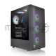 Компьютерный корпус Thermaltake S200 TG ARGB CA-1X2-00M1WN-00 /Black/Win/SPCC/Tempered Glass*1/120mm ARGB Lite Fan*3/Brown Box