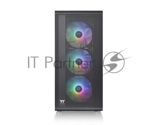 Компьютерный корпус Thermaltake S200 TG ARGB CA-1X2-00M1WN-00 /Black/Win/SPCC/Tempered Glass*1/120mm ARGB Lite Fan*3/Brown Box Компьютерный корпус Thermaltake S200 TG ARGB CA-1X2-00M1WN-00 /Black/Win/SPCC/Tempered Glass*1/120mm ARGB Lite Fan*3/Brown Box