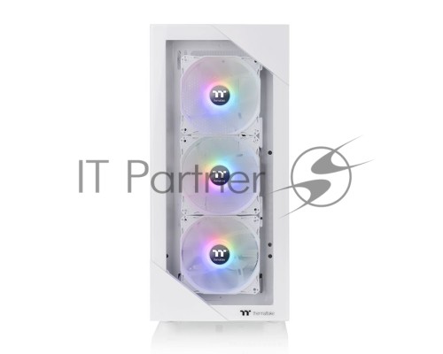 Корпус Thermaltake View 200 TG ARGB Snow CA-1X3-00M6WN-00 /White/Win/SPCC/Tempered Glass*1/120mm ARGB Lite Fan*3/Brown Box Корпус Thermaltake View 200 TG ARGB Snow CA-1X3-00M6WN-00 /White/Win/SPCC/Tempered Glass*1/120mm ARGB Lite Fan*3/Brown Box
