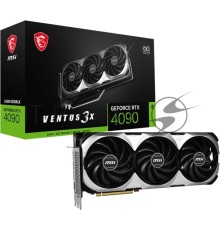 Видеокарта MSI RTX4090 VENTUS 3X 24G OC 24576Mb 384 GDDR6X 2550/21000 HDMIx1 DPx3 HDCP Ret