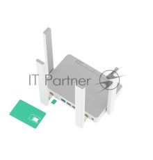 Роутер беспроводной Runner 4G (KN-2211) с модемом 4G, Mesh Wi-Fi N300 и 4-портовым Smart-коммутатором