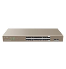 IP-COM G3326P-24-410W L2 Коммутатор PoE управляемый 24-Ports 10/100/1000 Base-T + 2-Ports 1000 Base-X SFP  / 24-Ports PoE (PoE бюджет 370W)