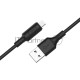Кабель USB HOCO X25 Soarer для Micro USB, 2А, длина 1м, белый