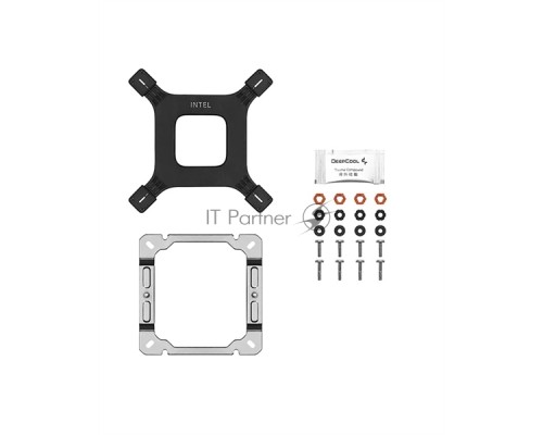 Кулер DEEPCOOL AG500 WH ARGB LGA1700/1200/115X/AM5/AM4 (12шт/кор, TDP 240W, PWM, ARGB Fan 120mm, 5 тепл. Трубок, Copper Base, белый) RET