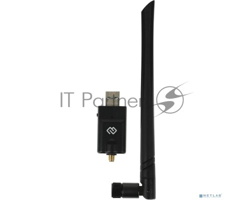 Сетевой адаптер WiFi + Bluetooth Digma DWA-BT5-AC1300E AC1300 USB 3.0 (ант.внеш.съем) 1ант. (упак.:1шт)
