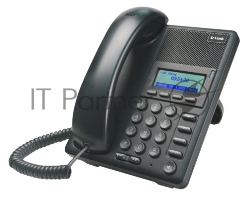 Телефон IP D-Link DPH-120SE/F1B IP-телефон, 100Base-TX WAN PoE, 100Base-TX LAN, без адаптера питания в комплекте