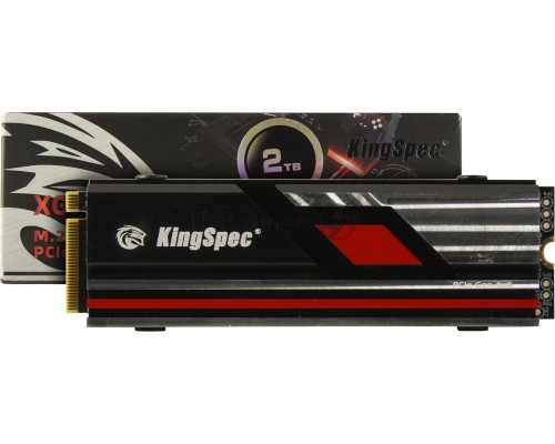 Накопитель SSD Kingspec PCI-E 4.0 x4 2Tb XG7000-2TB PRO XG7000 M.2 2280