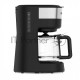Кофеварка капельная  BQ CM1000 черный-стальной, исп. кофе - молотый, 1.2 л, 900 Вт.
