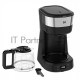 Кофеварка капельная  BQ CM1000 черный-стальной, исп. кофе - молотый, 1.2 л, 900 Вт.