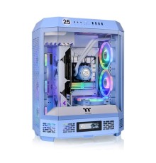 Корпус Thermaltake The Tower 600 Hydrangea голубой без БП ATX 11x120mm 5x140mm 4xUSB3.0 audio bott PSU