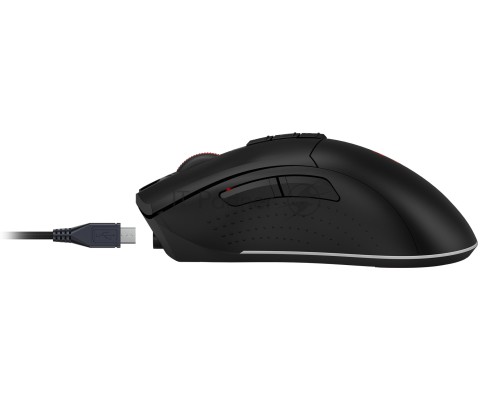 Мышь беспроводная A4Tech Bloody R90 Plus черный, 5000 dpi, радиоканал, USB, кнопки - 8