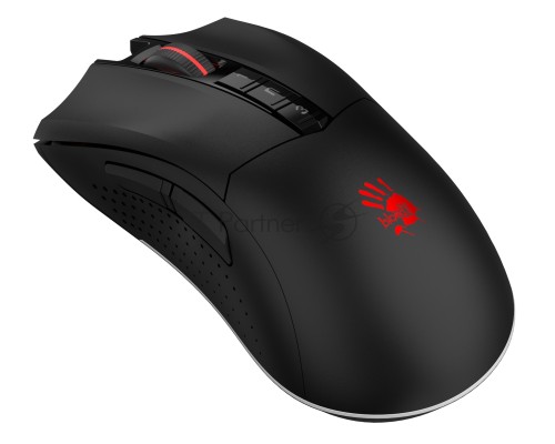 Мышь беспроводная A4Tech Bloody R90 Plus черный, 5000 dpi, радиоканал, USB, кнопки - 8