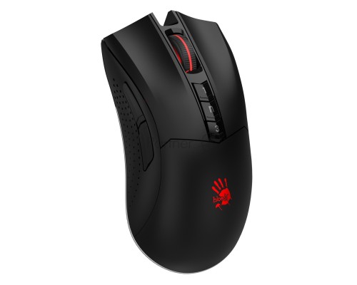 Мышь беспроводная A4Tech Bloody R90 Plus черный, 5000 dpi, радиоканал, USB, кнопки - 8