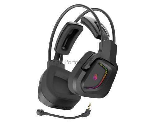 Наушники с микрофоном A4Tech Bloody MR575 черный BT оголовье (MR575)