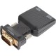 Переходник VCOM CA337A VGA(M)+audio+microUSB --> HDMI(F)1080*60Hz