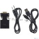 Переходник VCOM CA337A VGA(M)+audio+microUSB --> HDMI(F)1080*60Hz