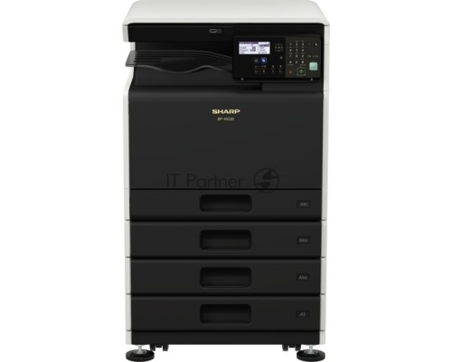 МФУ лазерный Sharp BP-10C20T, A3, цветной, печ. 20 стр./мин. (А4) 12 стр./мин. (А3), 600x600 dpi, USB 2.0, Ethernet