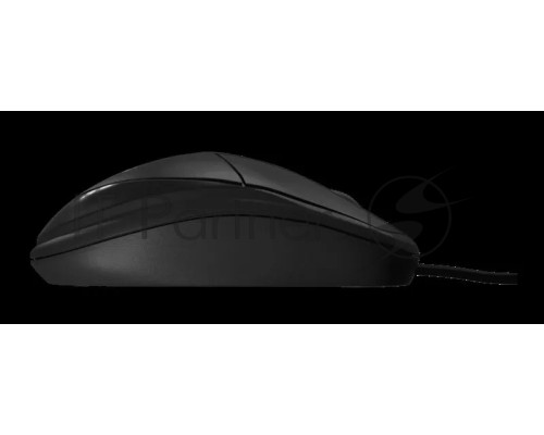 Мышь проводная БЕШТАУ М100РУ черный, 1600 dpi, USB, кнопки - 3